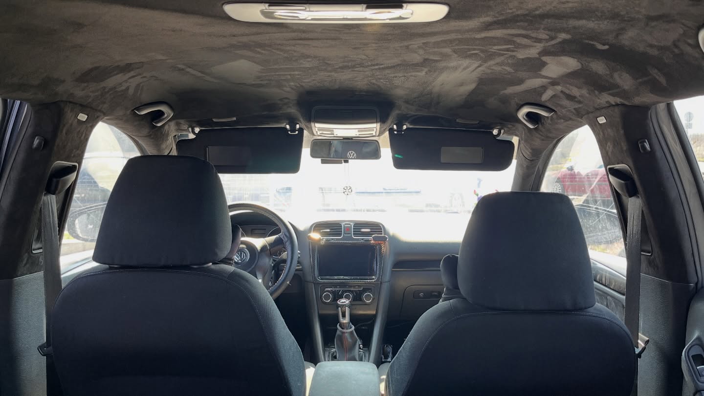 апициране на автомобилен таван